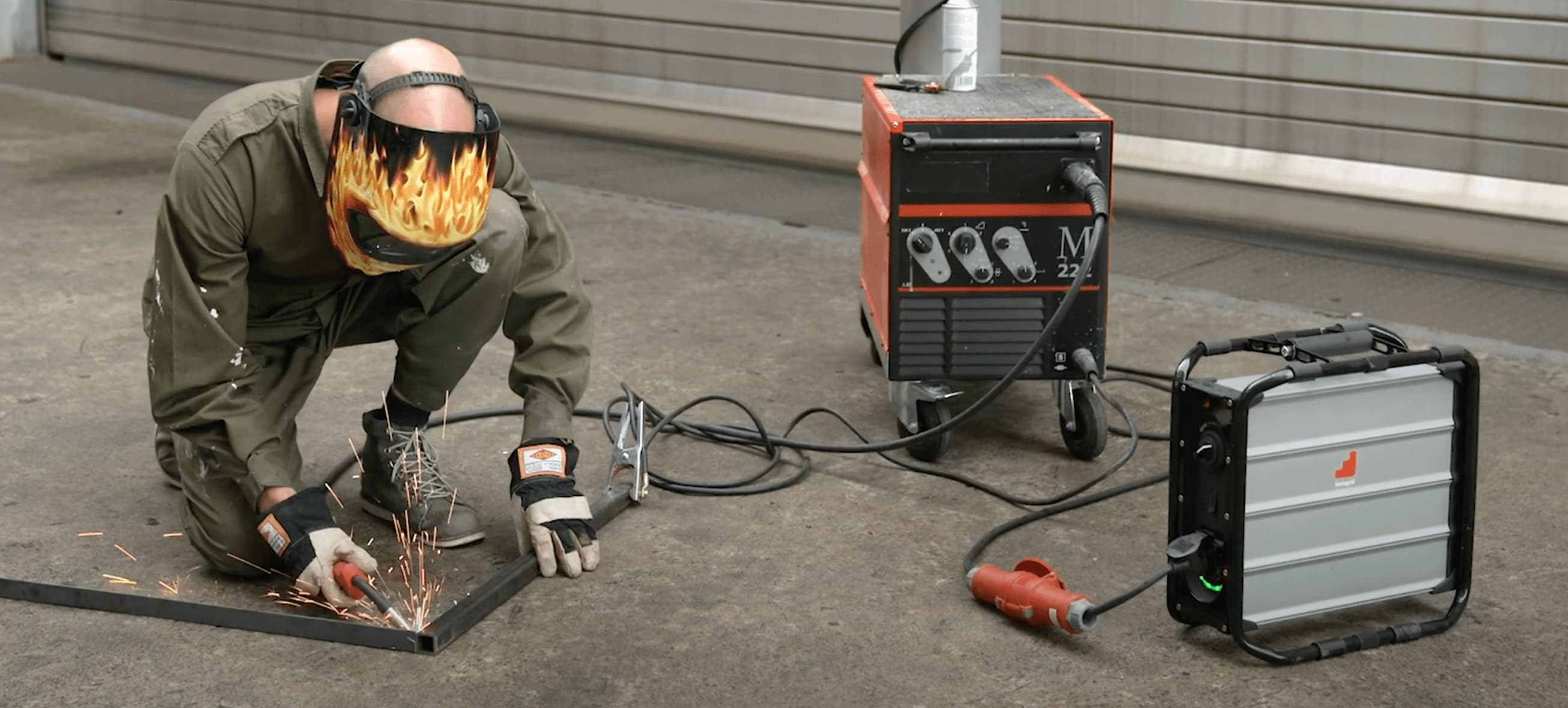 Welding with instagrid ONE Max
