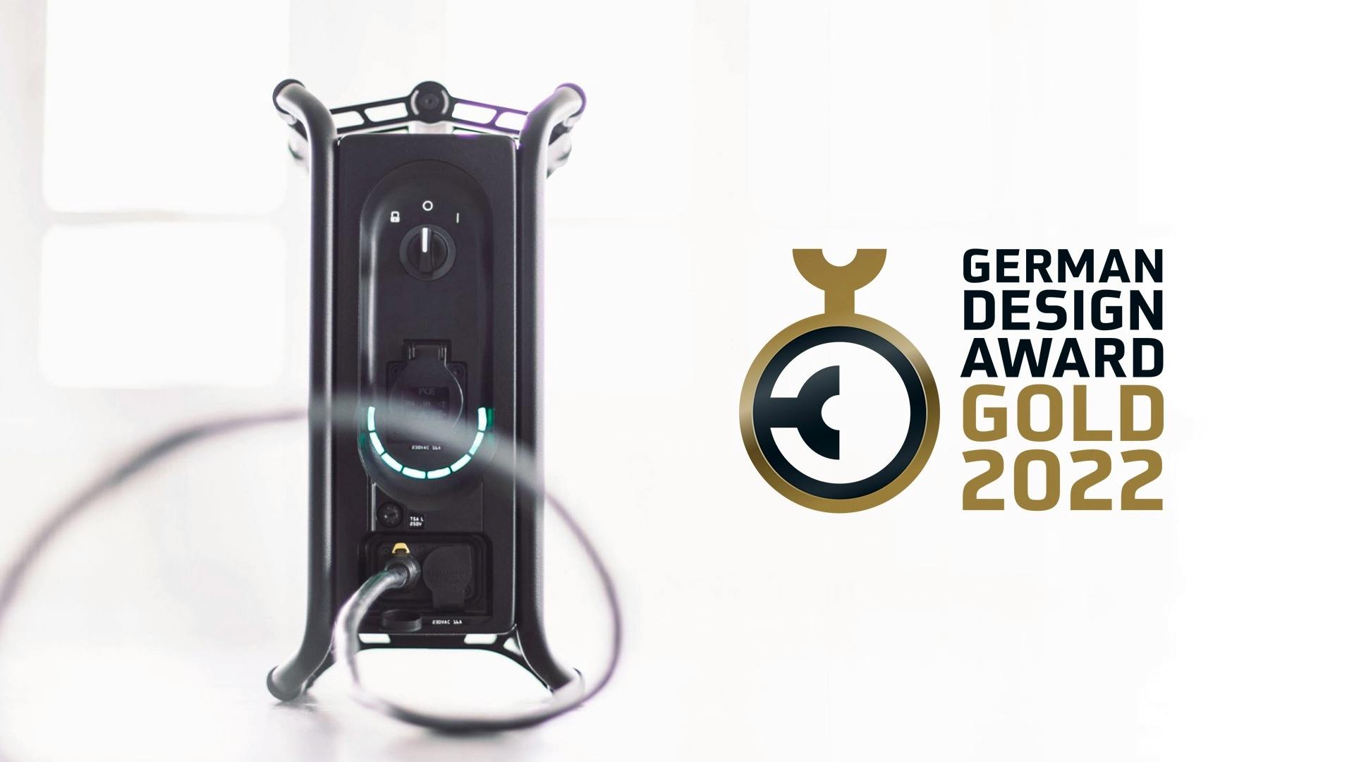 German design awards with logo