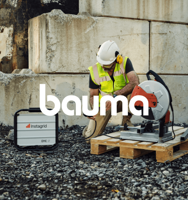 instagrid at bauma