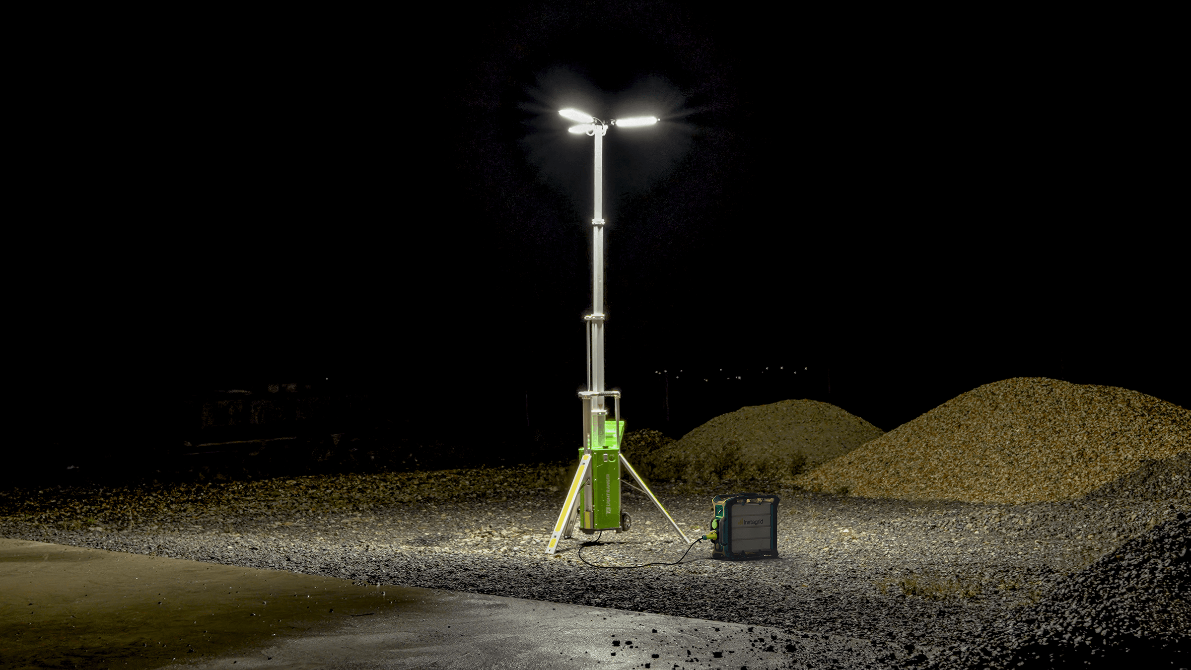 How combining Instagrid units with portable lights is keeping teams moving this winter