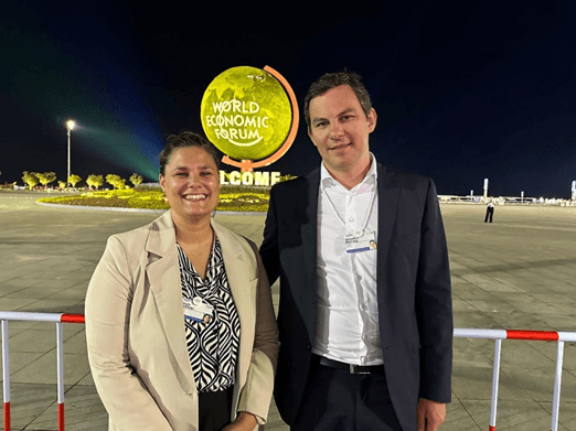 Sebastian Berning and Sarah Fichtner