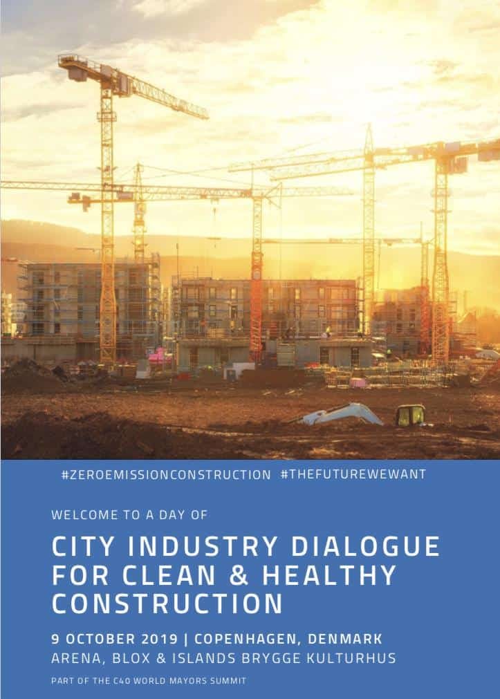 City Industry Dialogue on Clean Construction blogpost header