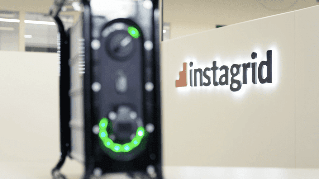 instagrid ONE max on the foreground