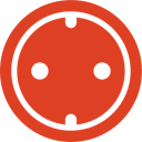 Socket icon orange