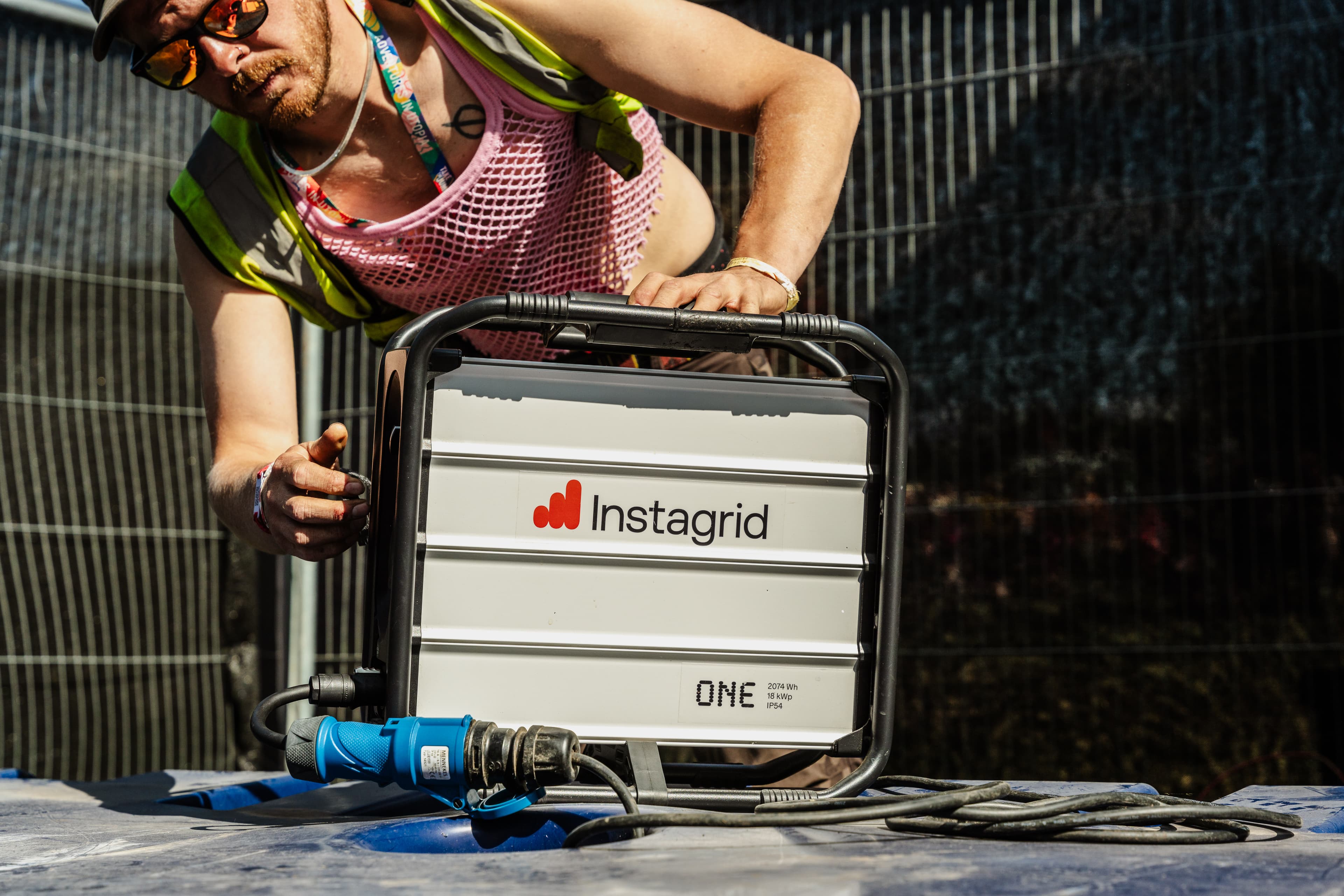 Instagrid Powers Up Shambala Festival