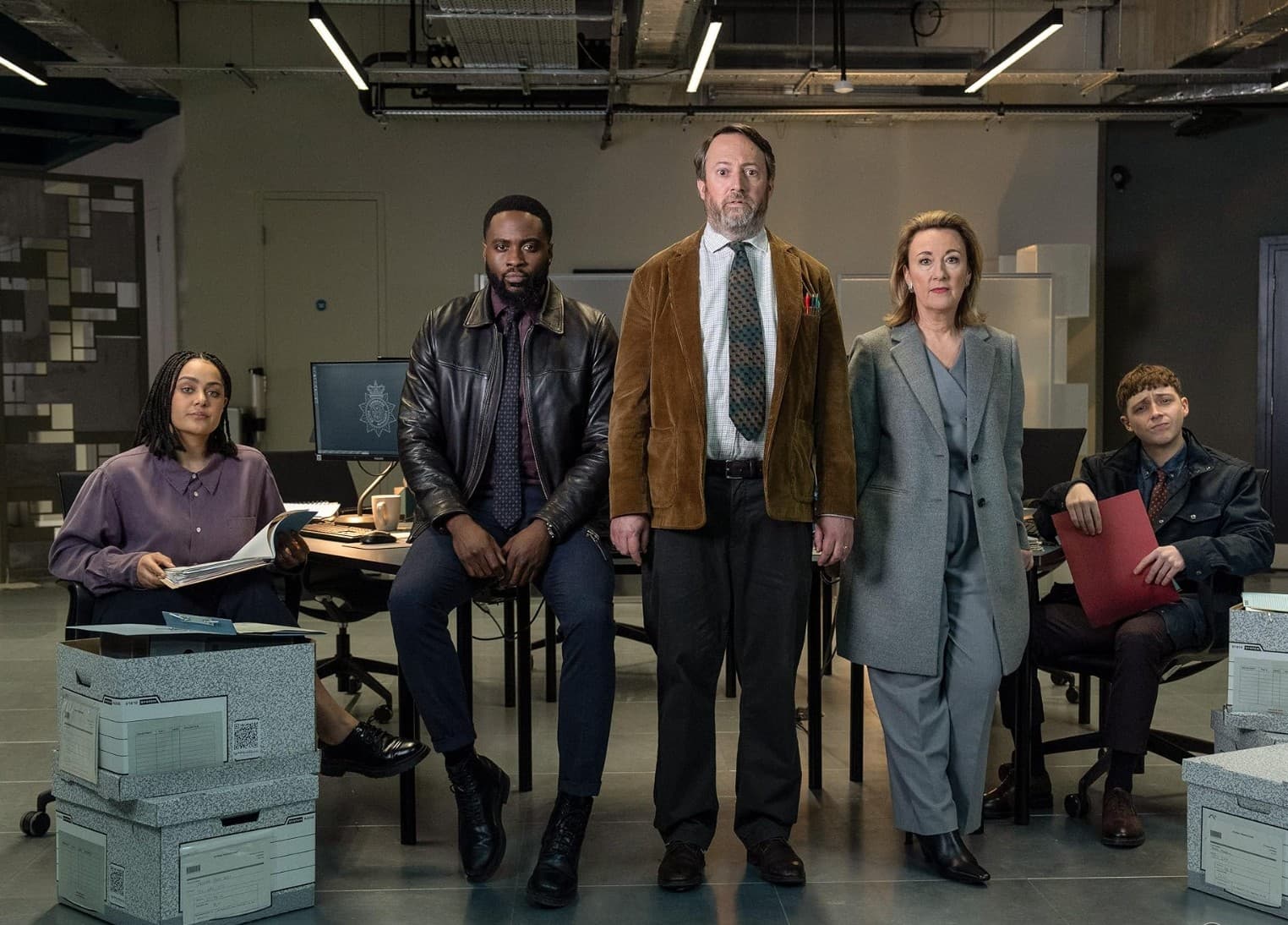 The cast of Ludwig, one of the BBCs greenest episodic series