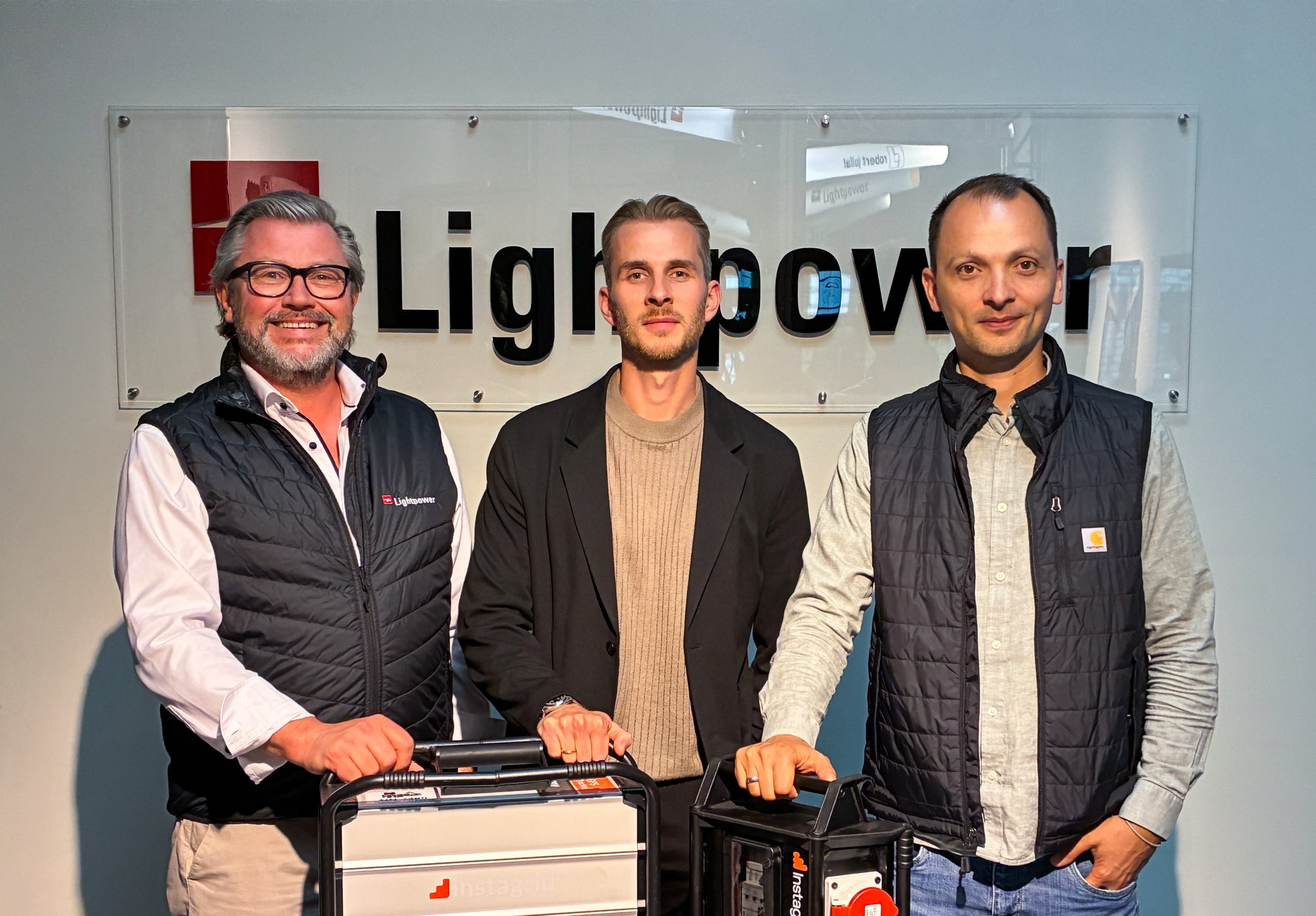 Lightpower x Instagrid Kooperation