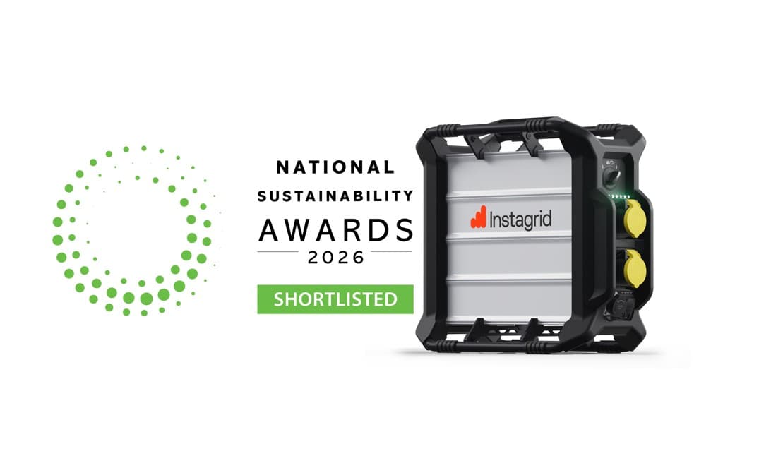 Instagrid shortlisted in National Sustainability Awards