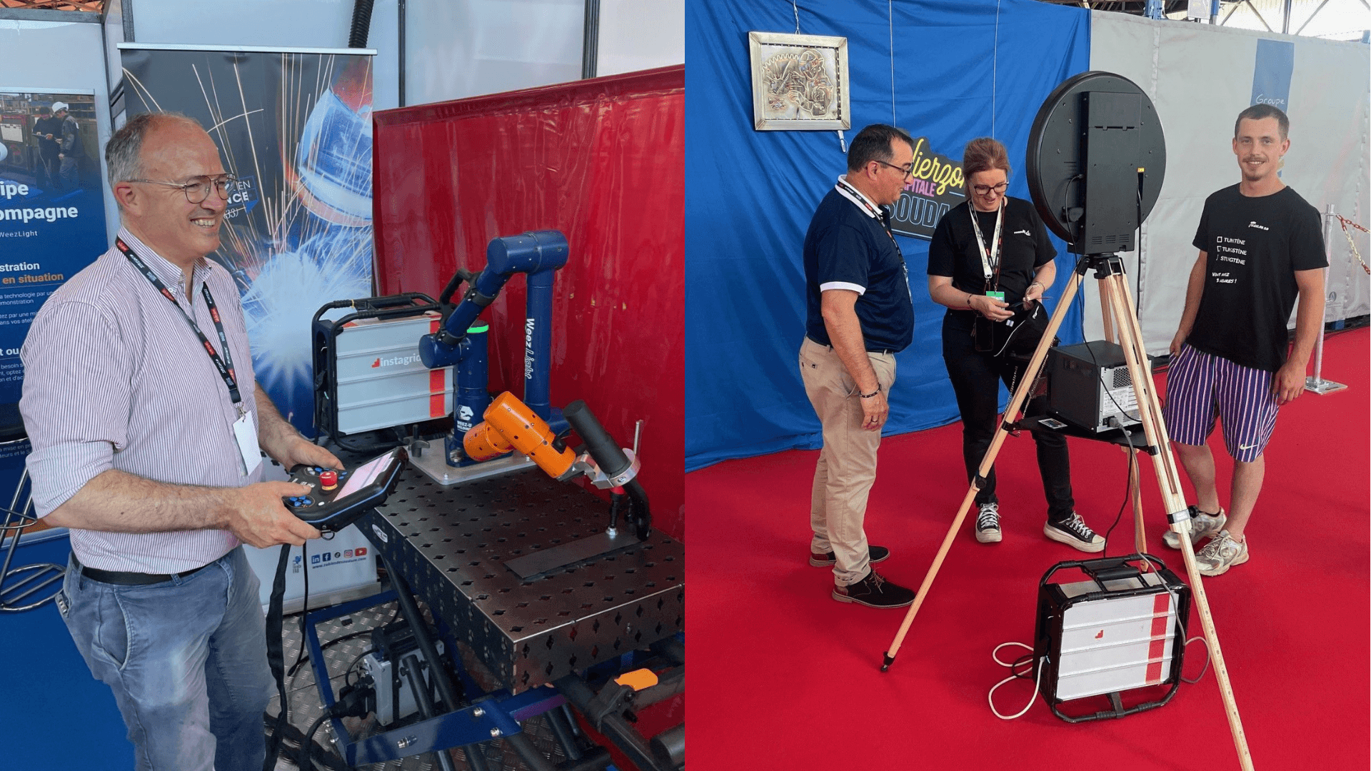 Bras robotisé soudure